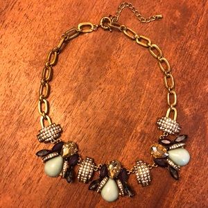 J. CREW honey bee necklace. All stones in place.